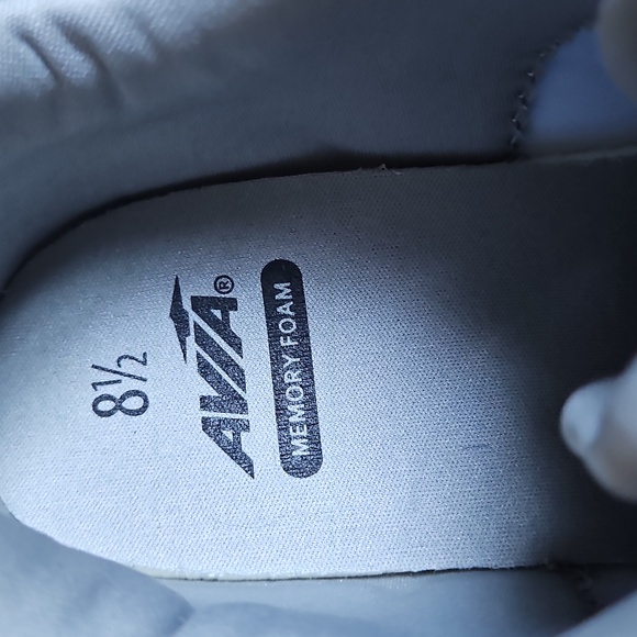 New Avia Gray Shimery Athletic Sneakers - Picture 11 of 11